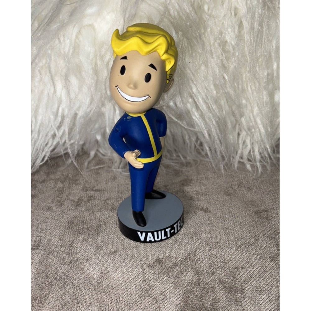 Gaming Heads Fallout 76 Vault Boy Bobblehead Series 1 Boxing No Weapons